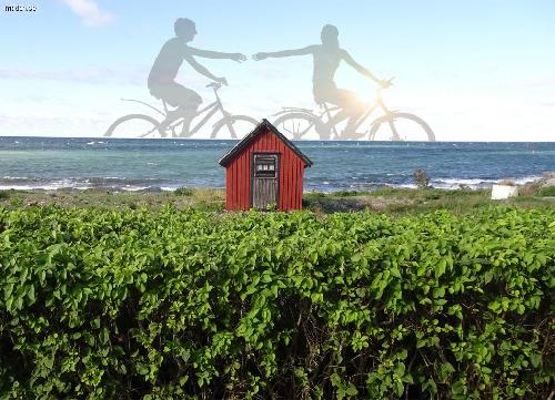 Hütte; 50m zum Strand