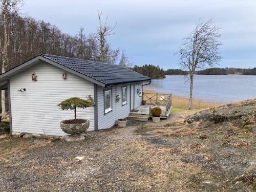 Privat halvö, strandtomt fiske