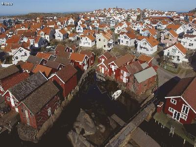 Smögen, zentral am Meer